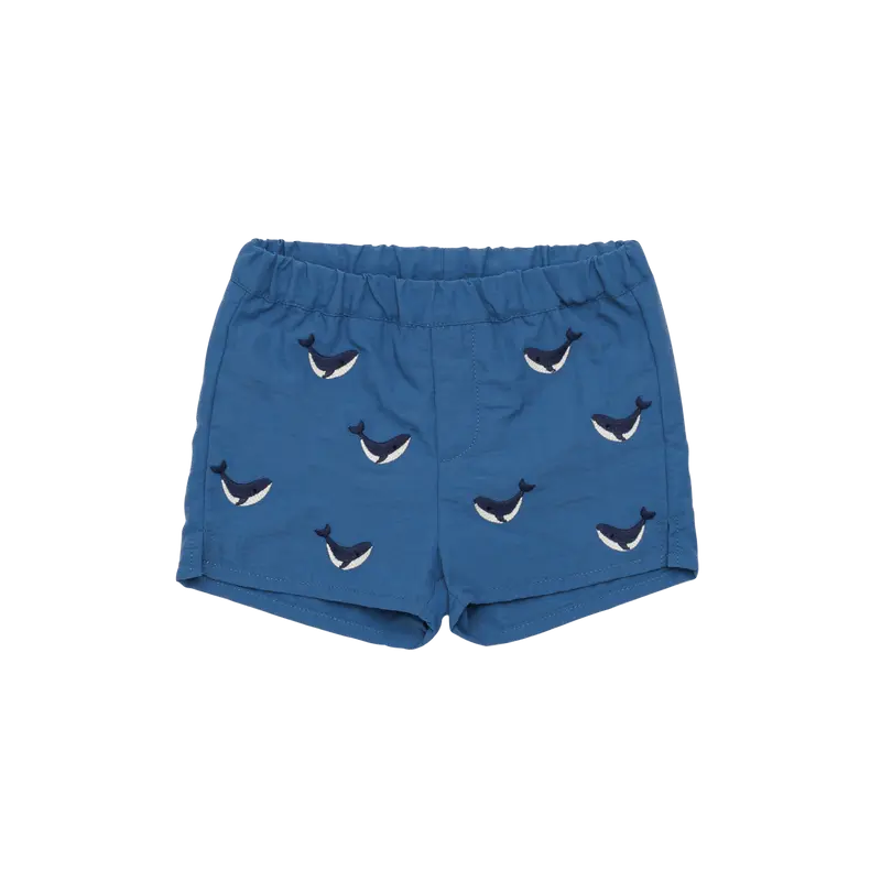 Wangu Swim Shorts | Whales | Royal Blue