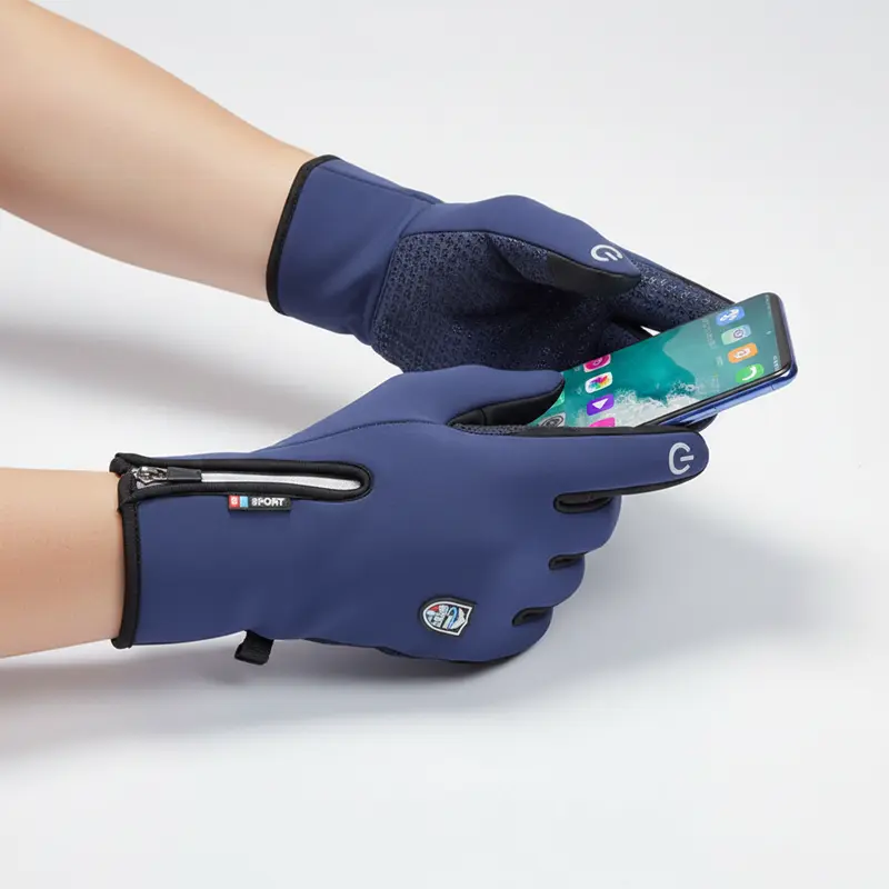 Wasserfeste Touchscreen-Handschuhe mit rutschfester Innenfläche