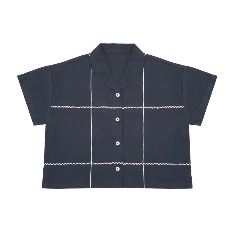 Wave Shirt Navy