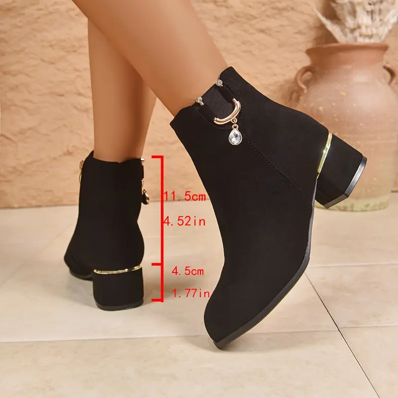 Waverly | Damen Stiefelette mit Blockabsatz