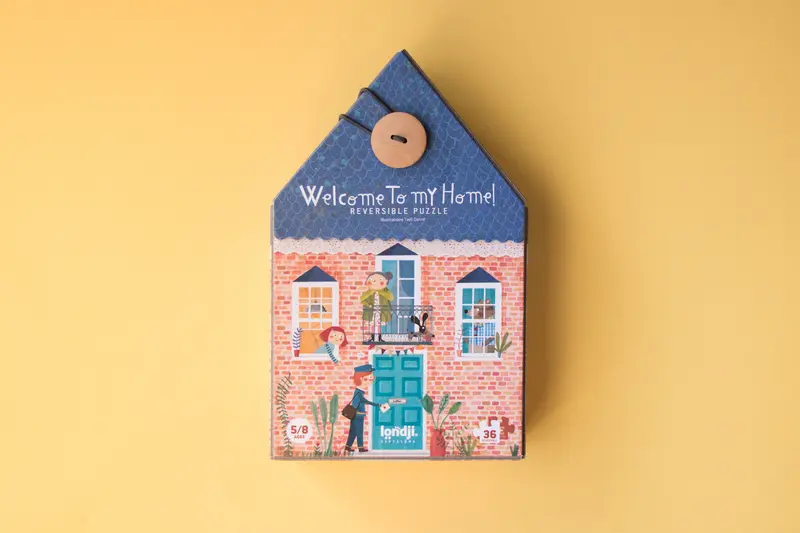 WELCOME TO MY HOME Puzzle Board Game