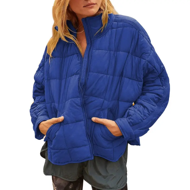 Weldine | Damen Leichte Steppjacke mit Stehkragen