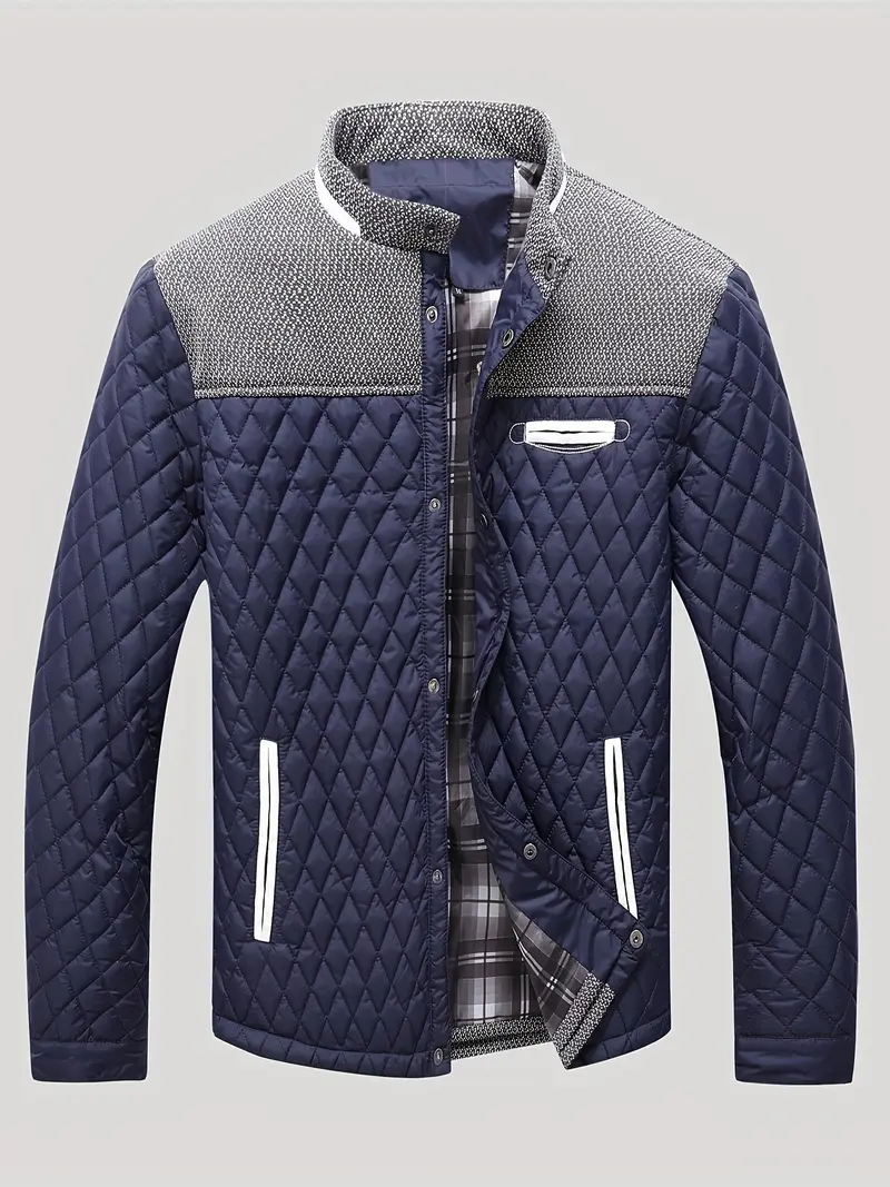 Wendric | Herren Steppjacke mit Stehkragen