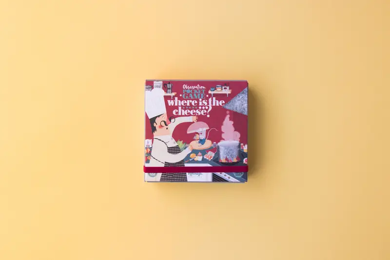 WHERE IS THE CHEESE? Pocket Board Game