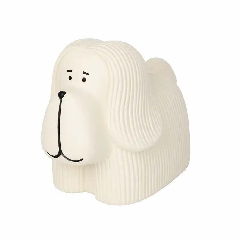White Sky Terrier Dog Light