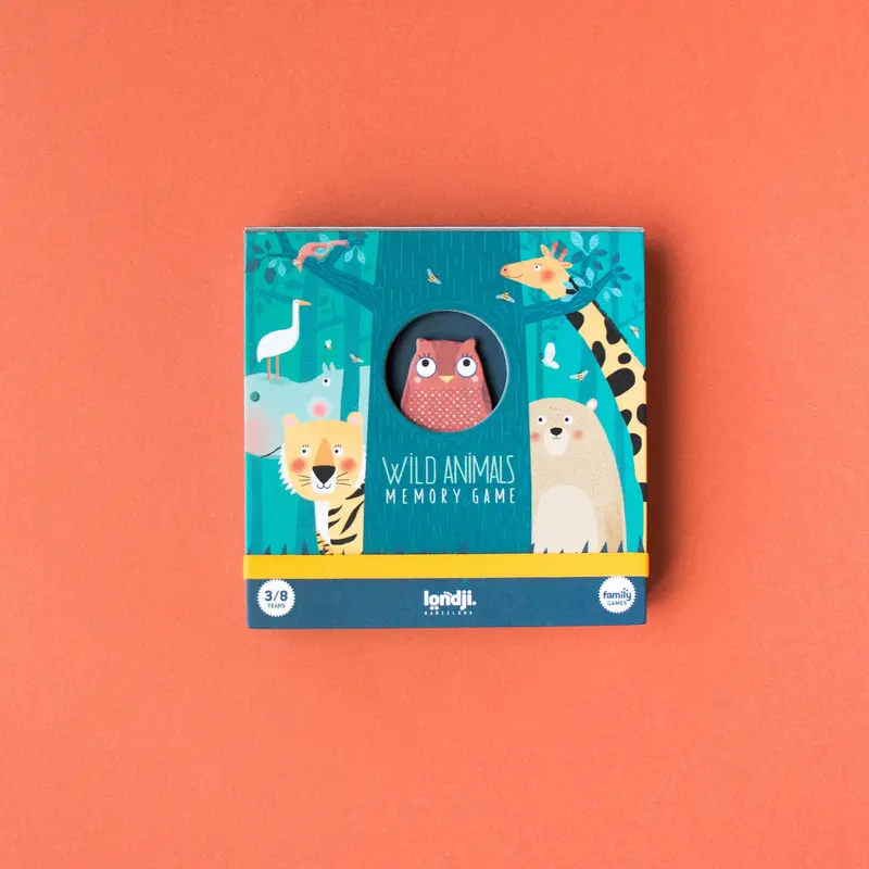 Wild animals Memory Board Game