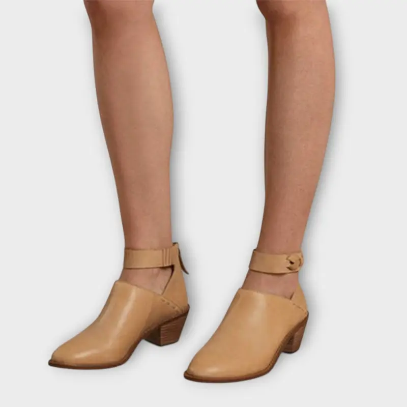 Wiltburg | Damen Stiefeletten mit Blockabsatz