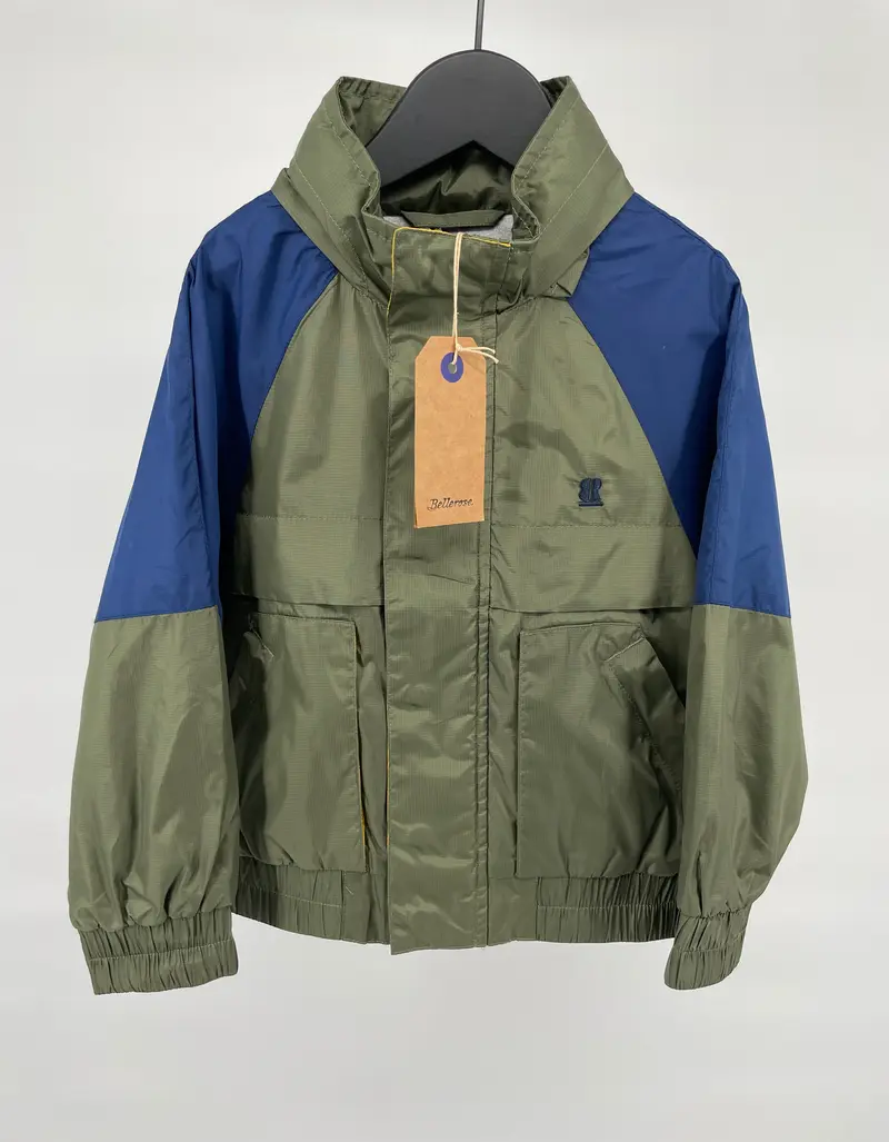Windbreker Jas Groen Blauw Maat 104