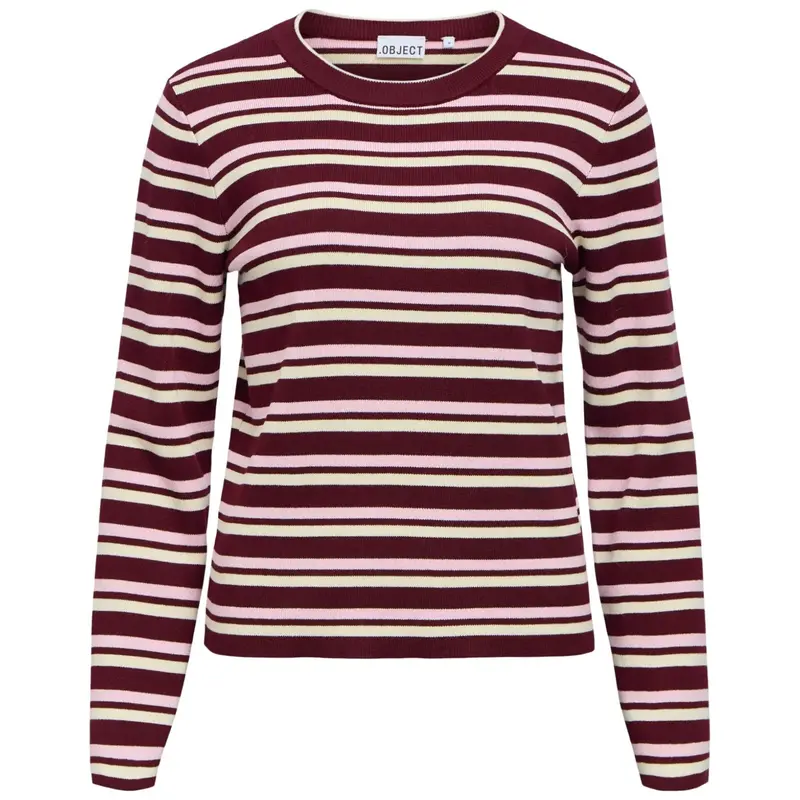 Windsor Wine gestreepte knit pullover Ester