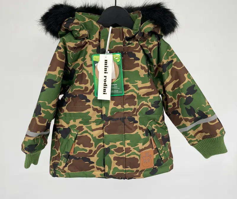 Winterjas K2 Parka Groen Camouflage Maat 80 / 86