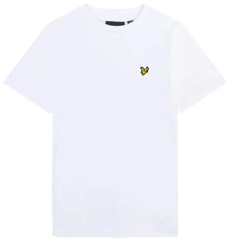 Wit basic Plain t-shirt TSB2000V