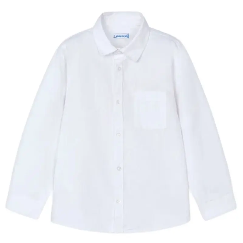 Wit basic shirt