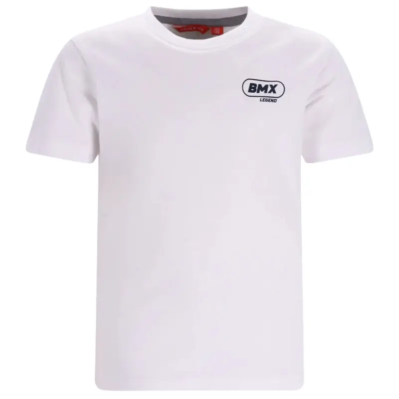 Wit geprint backprint t-shirt Dylan