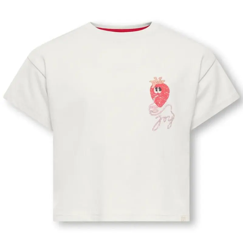 Wit regular fit t-shirt Belinda