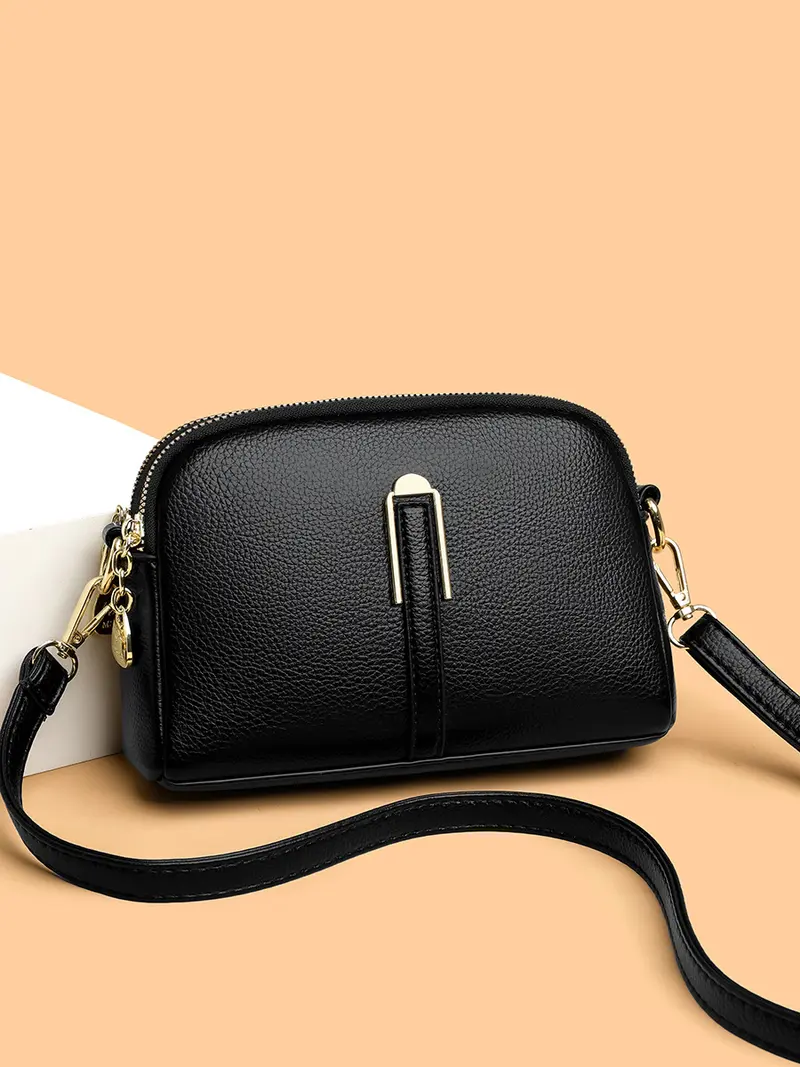 Womens PU Crossbody Shoulder Bag