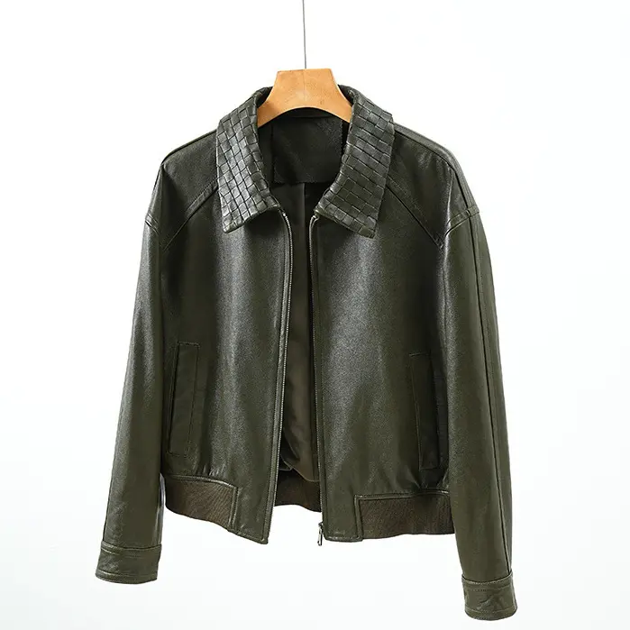 Womens Sheepskin Leather Jacket