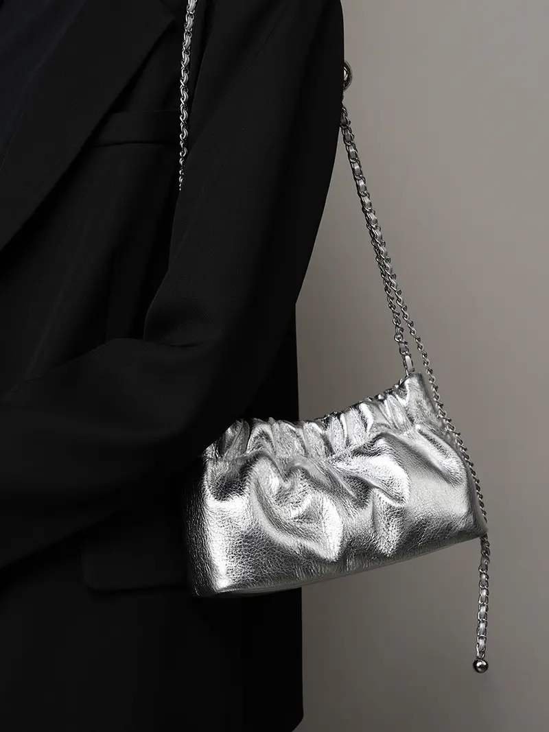Womens Top Layer Cowhide Crossbody Bag