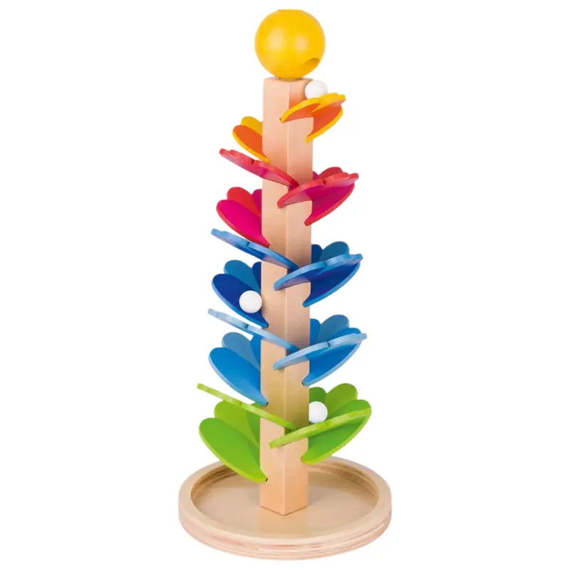 Wooden Marble Run