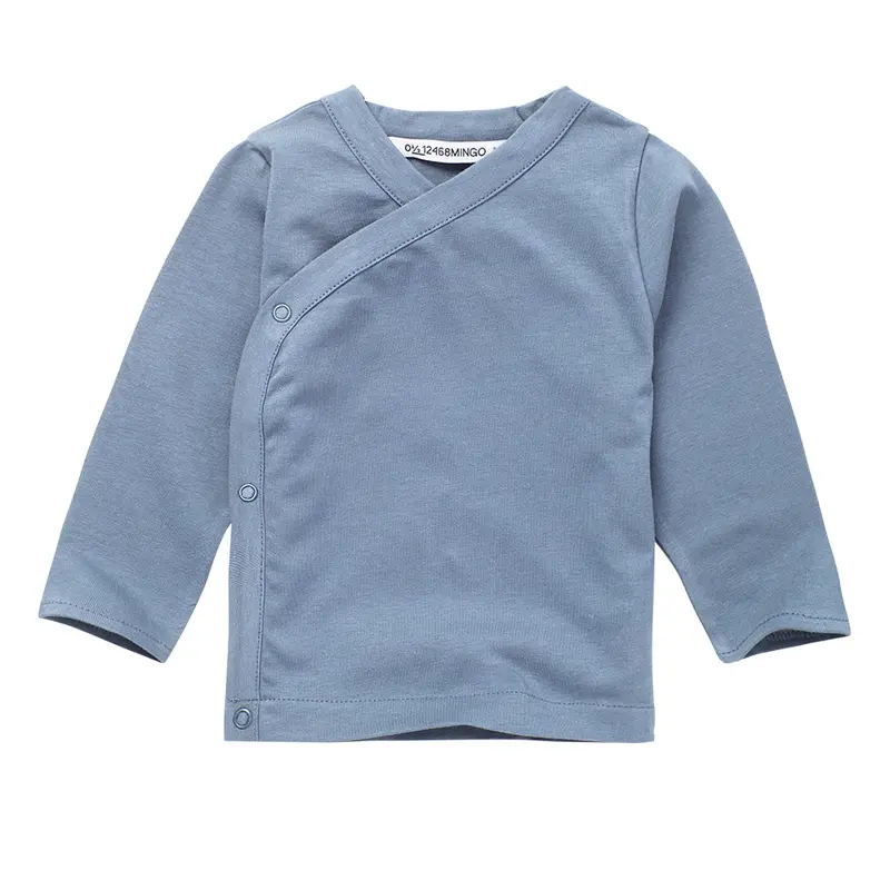 Wrap Top Blue Mist