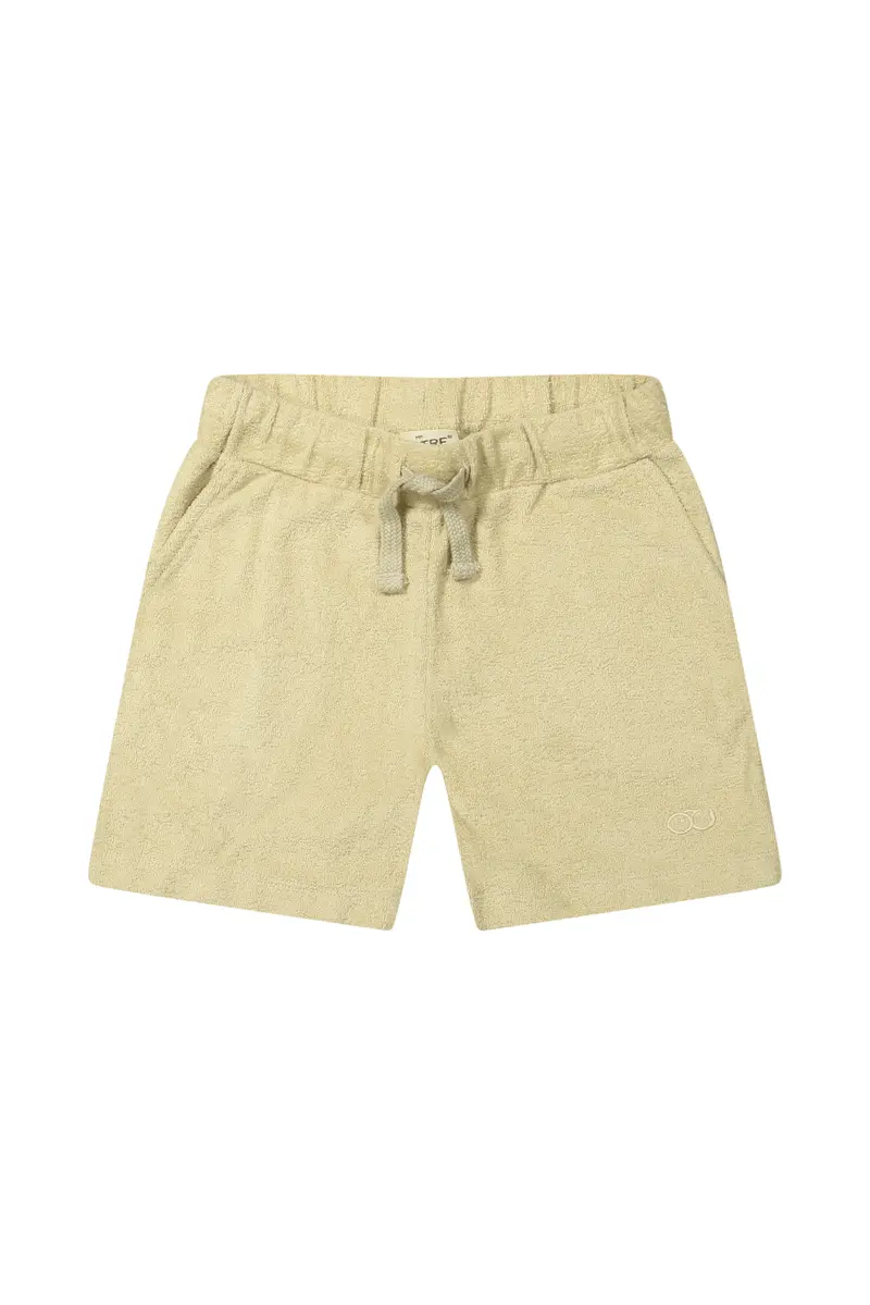 Xander | Badstof korte broek | Sand