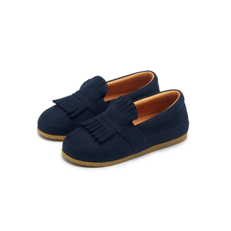 Yaell Loafers | Navy Nubuck