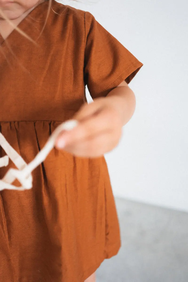 Yui Kimono Linen Cotton Dress