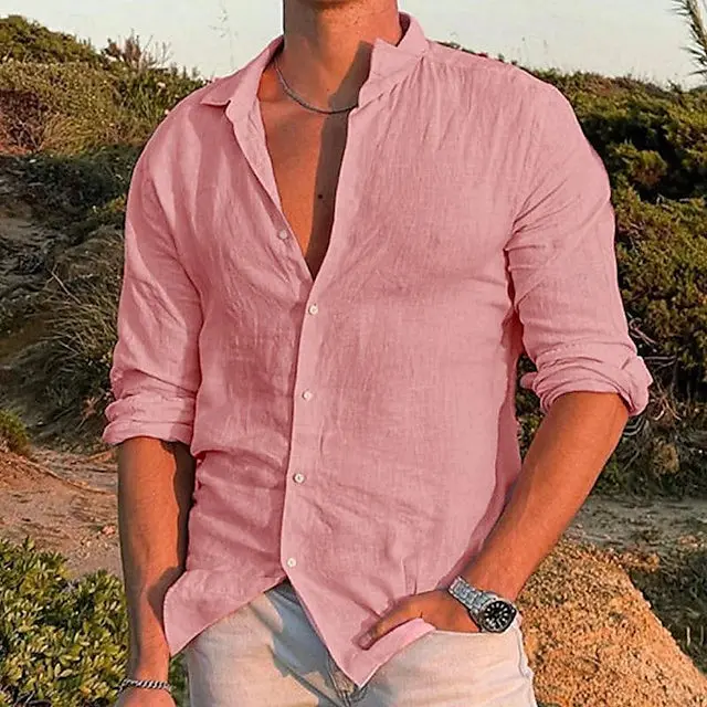 Zander | Herren Leinenhemd Hemd