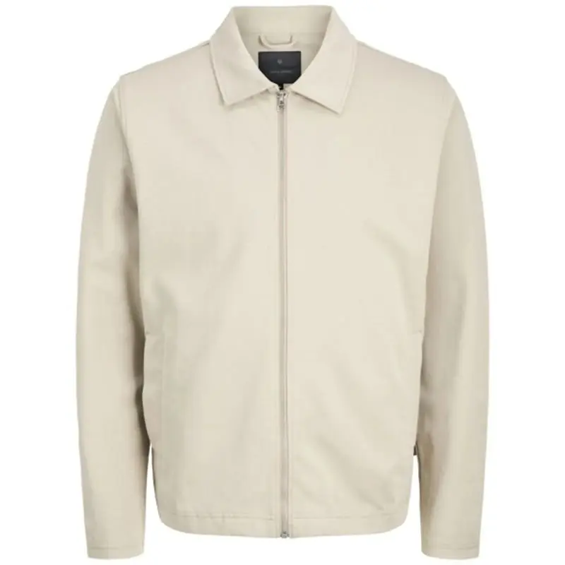 Zandkleurig zipper vest Blapete