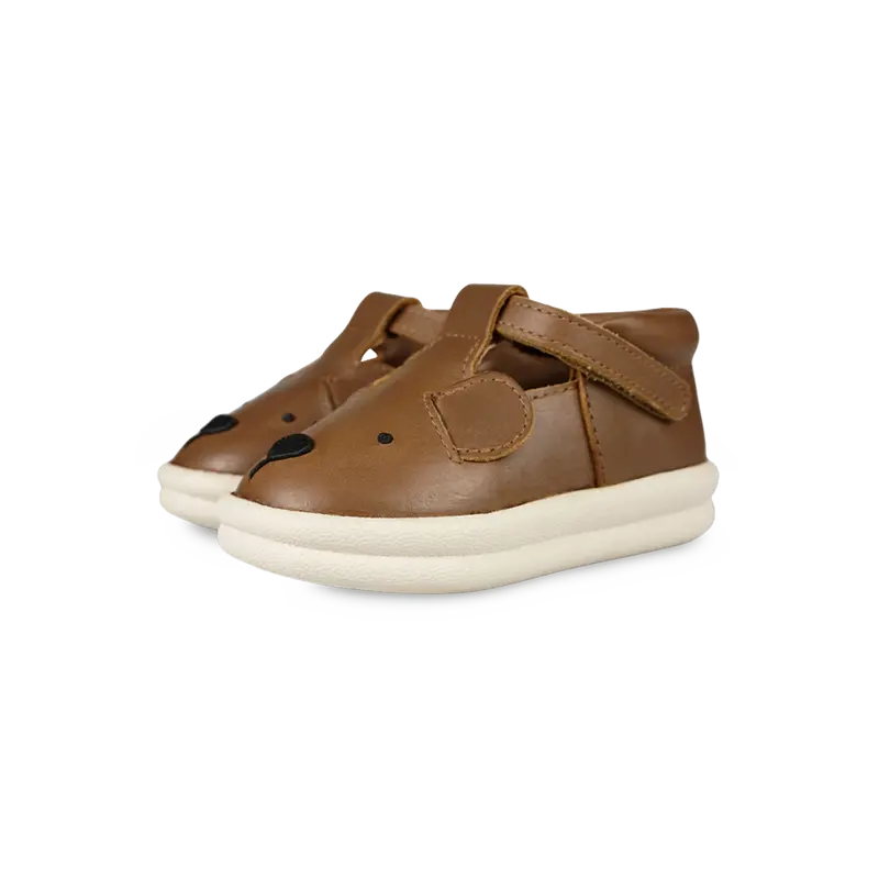 Zazo Classic Shoes | Bear | Cognac Classic Leather