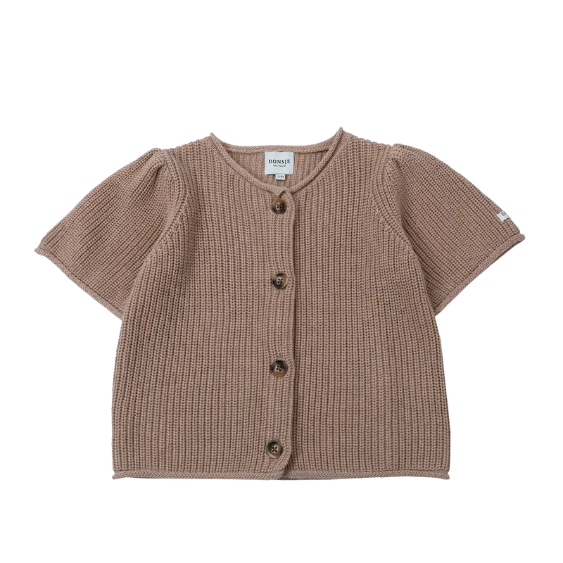 Ziffi Cardigan | Pink Clay