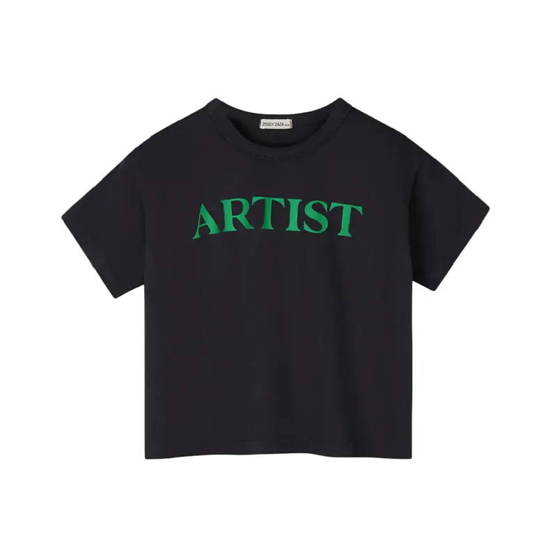 Ziggy Zaza Artist Tee Bright Green