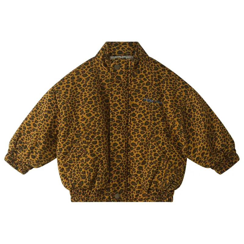 Ziggy Zaza Disco Padded Bomber Leoapard
