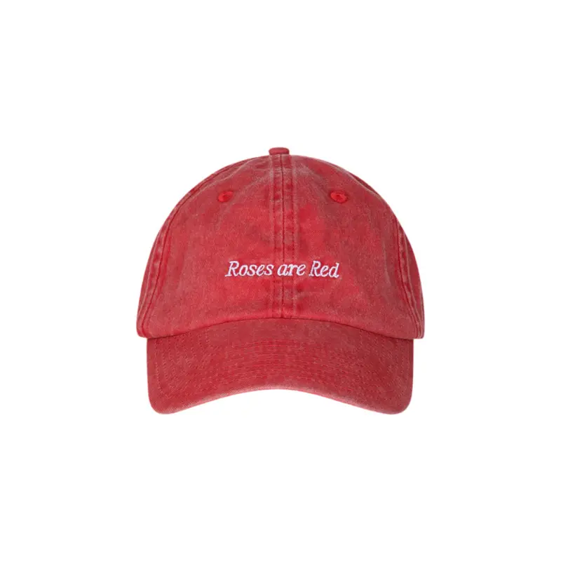 Ziggy Zaza Roses Are Red Cap Washed Red