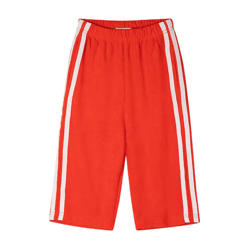 Ziggy Zaza Twin Stripe Terry Pant Rosso