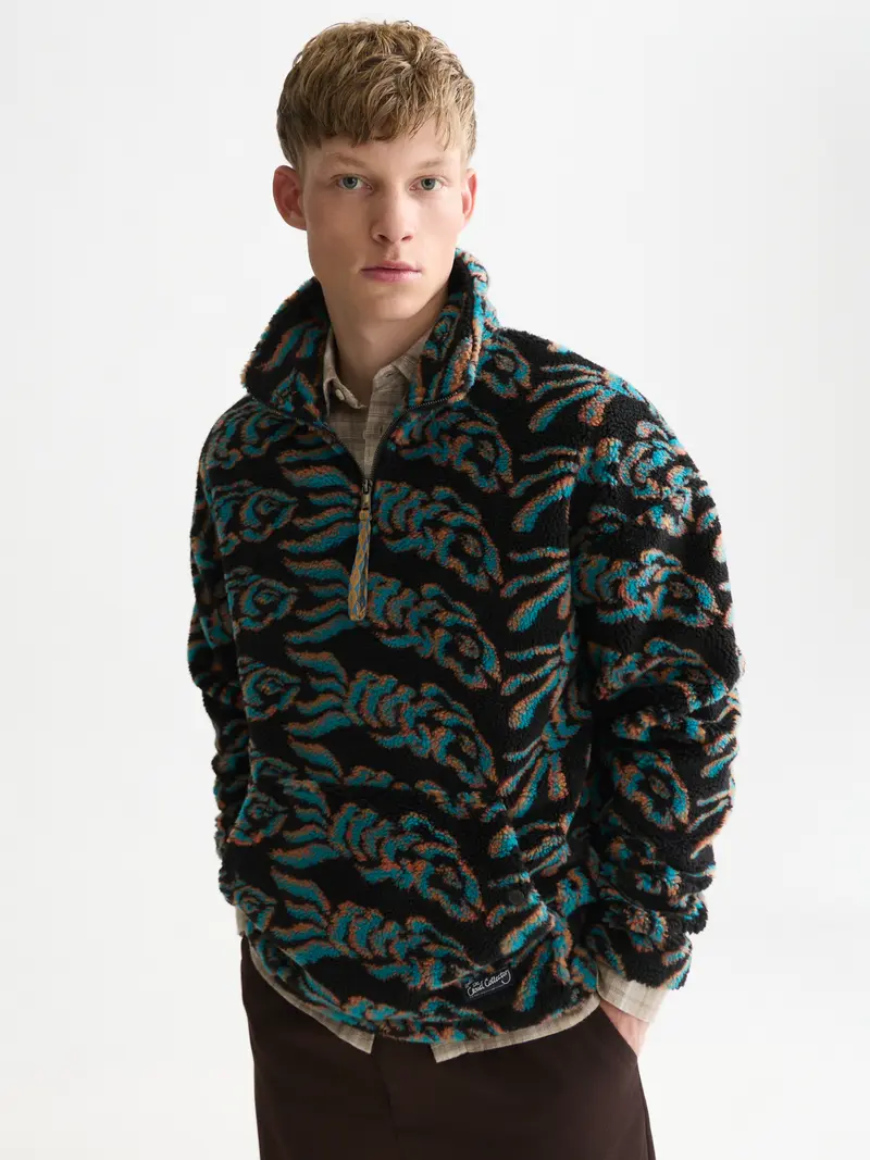 Zip-Through Relaxed-Fit Polar Fleece