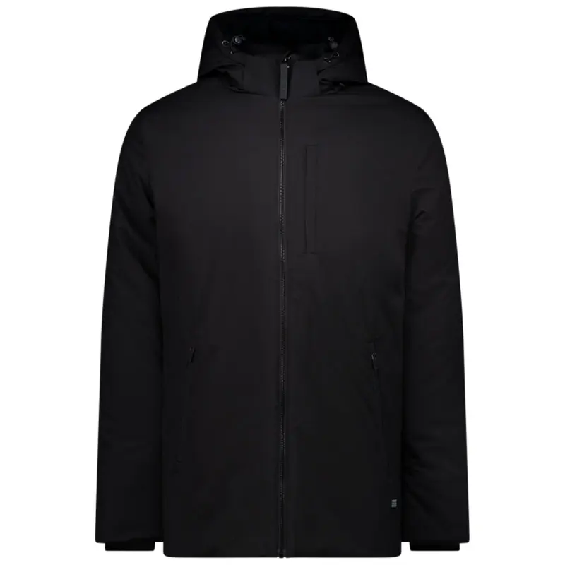 Zwart gewatteerde winter jacket Webber