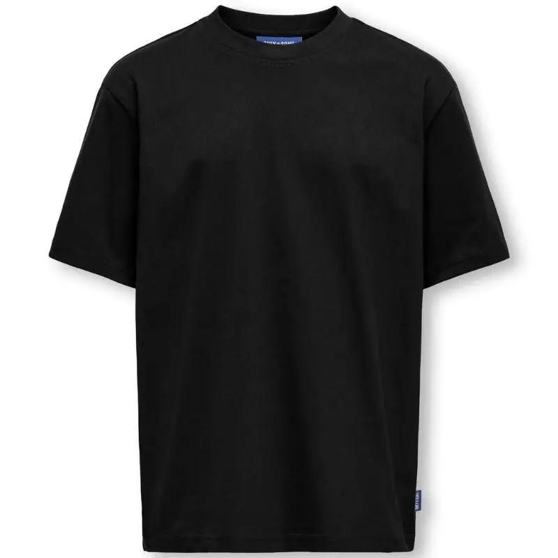 Zwart relaxed fit t-shirt Fred