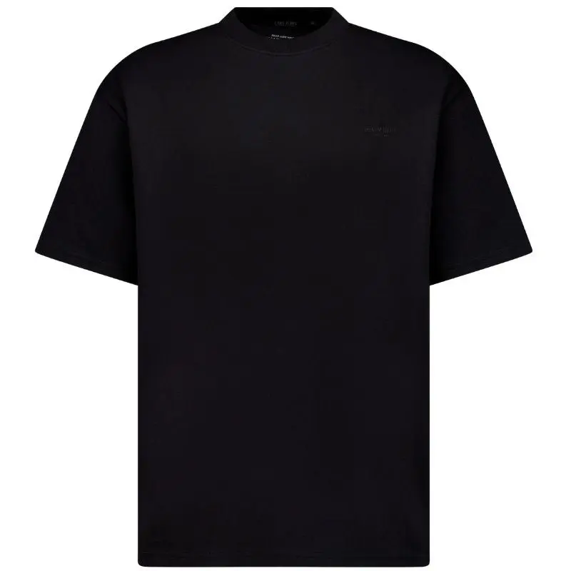 Zwart ronde hals t-shirt Local
