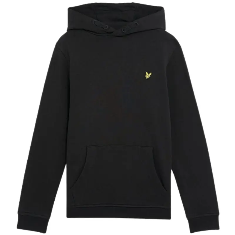 Zwarte Brush Back pullover hoodie MLB2001VB