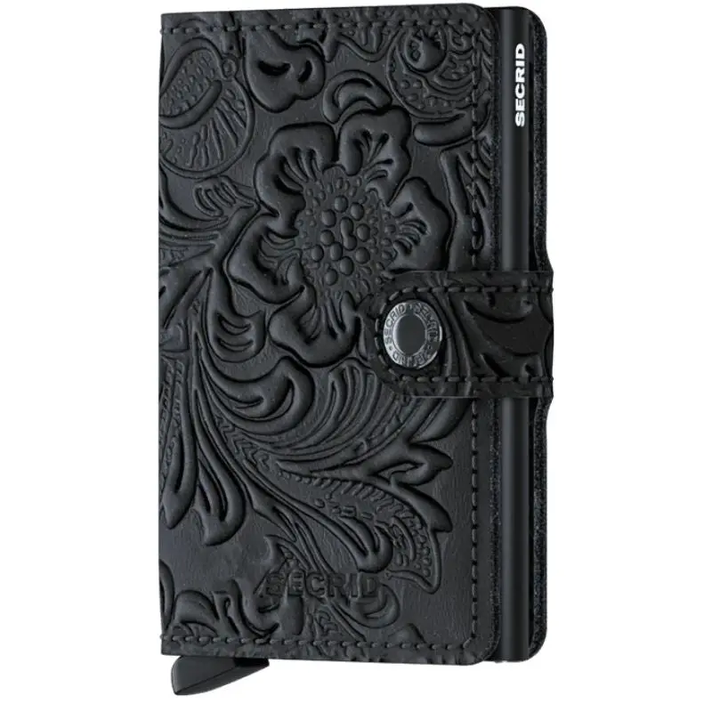 Zwarte miniwallet Ornament