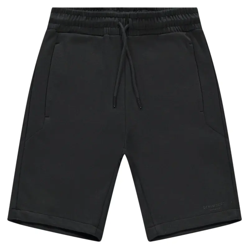 Zwarte regular jogging short Wall