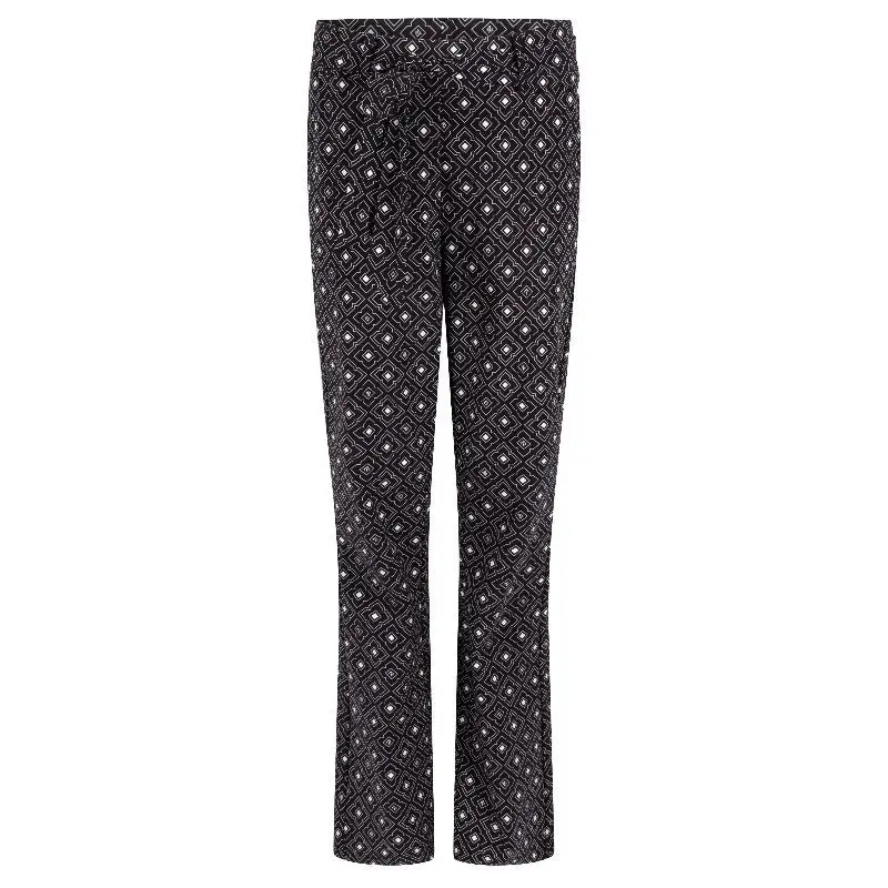 Zwarte travel pant Olivia