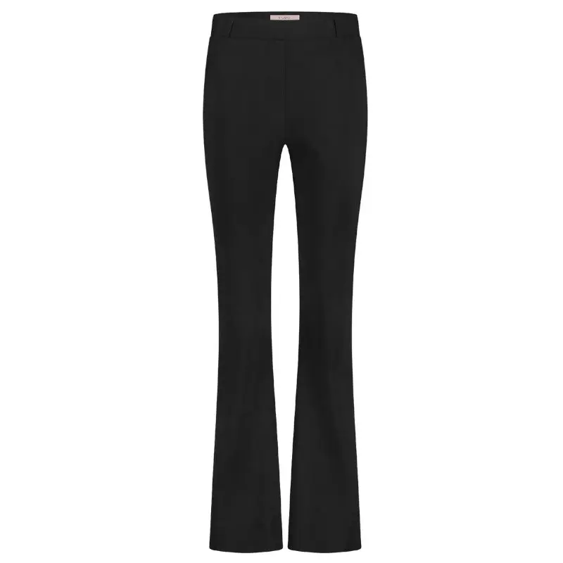 Zwarte travel trousers Flair bonded