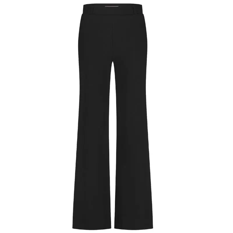 Zwarte travel trousers Lexie bonded